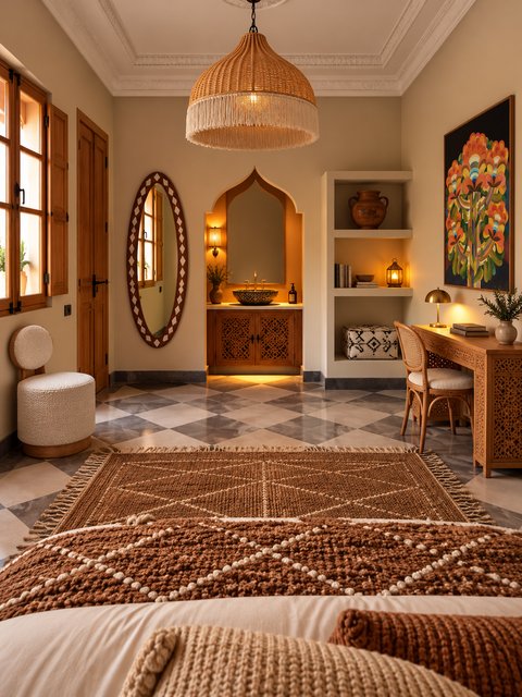 Suite Miknasa — espace salon