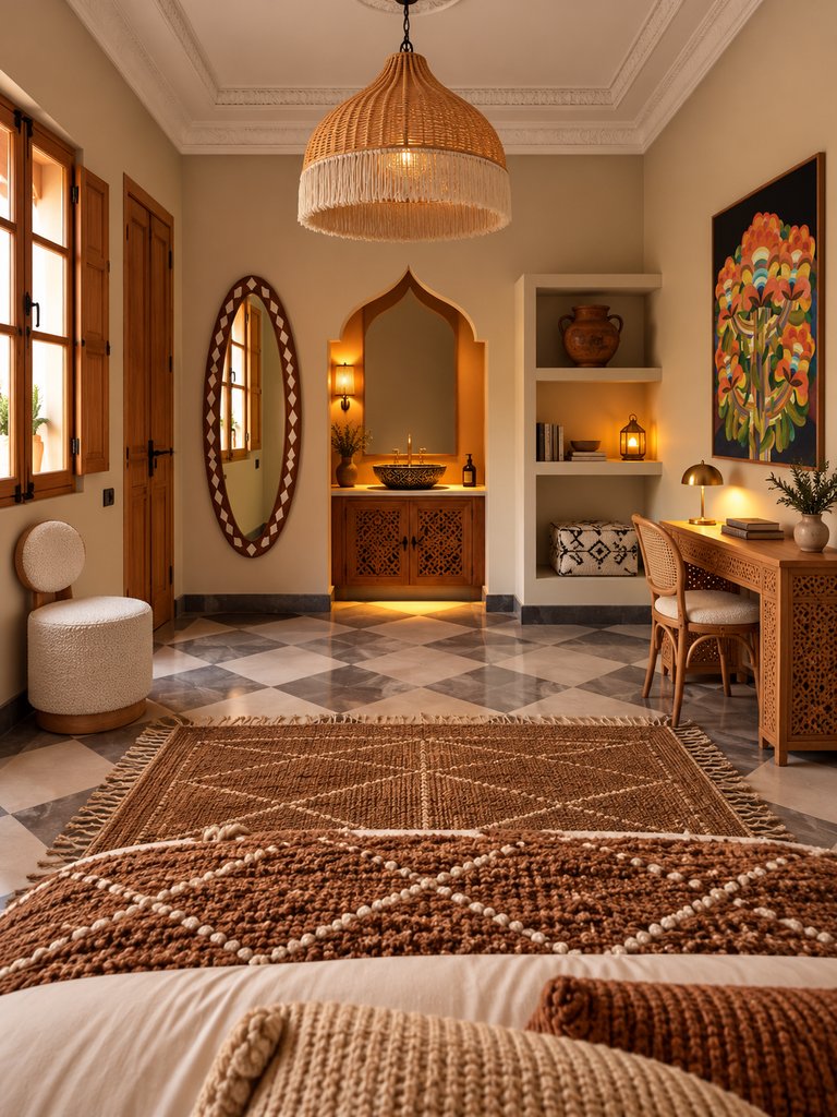 Suite Miknasa — espace salon