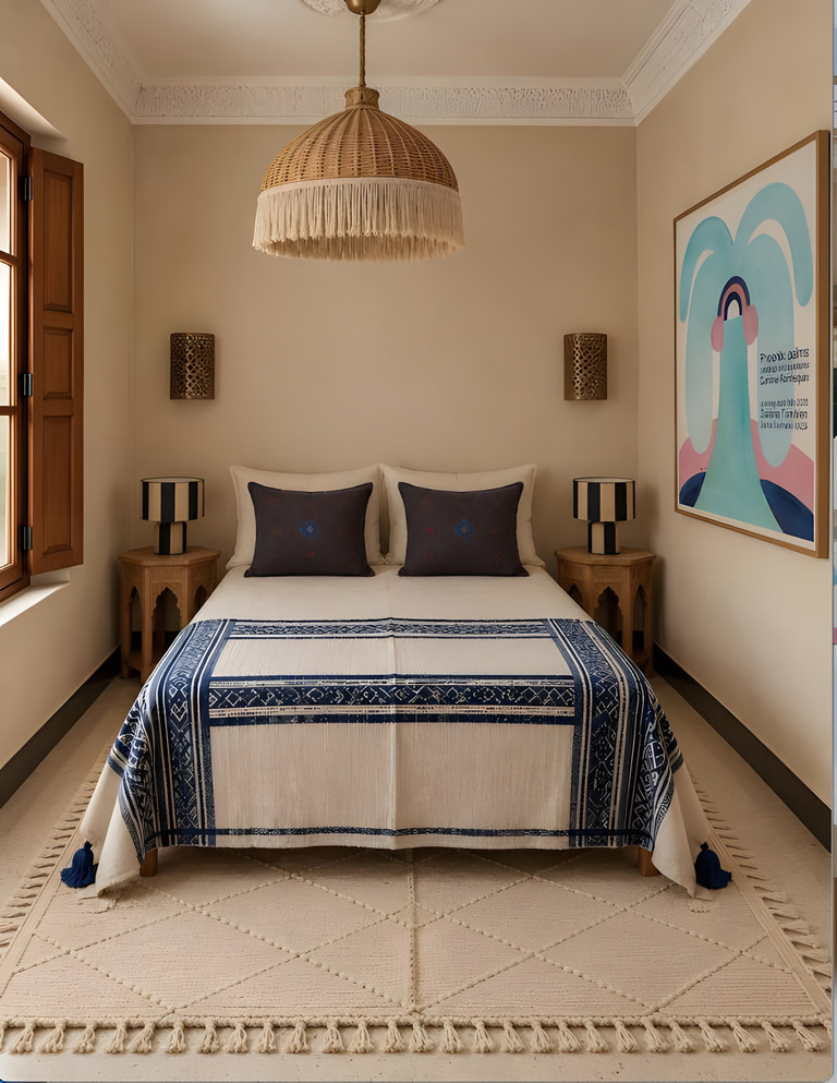 Chambre Akutam — espace nuit
